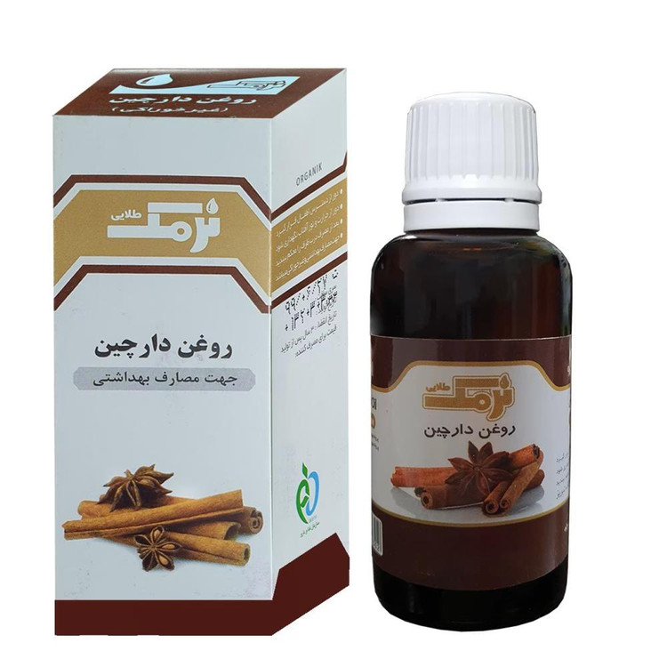 روغن دارچین نرمک طلایی مدل 0015 حجم 30 میلی لیتر