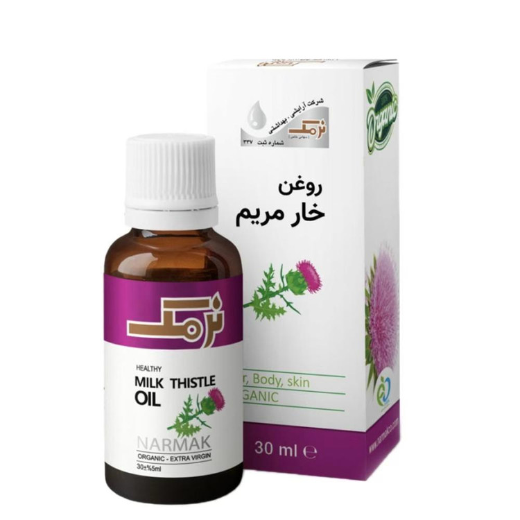 روغن بدن نرمک مدل خارمریم حجم 30 میلی لیتر