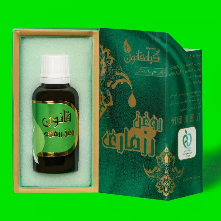 روغن بدن و مو گیاه قانون مدل rosemary حجم 30 میلی لیتر