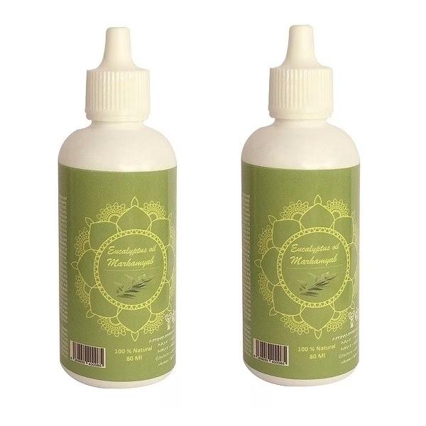روغن صورت و بدن مرهم یاب مدل اکالیپتوس حجم 80 میلی لیتر مجموعه 2 عددی
