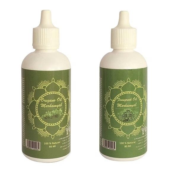 روغن صورت و بدن مرهم یاب مدل شنبلیله و پونه کوهی حجم 80 میلی لیتر مجموعه 2 عددی