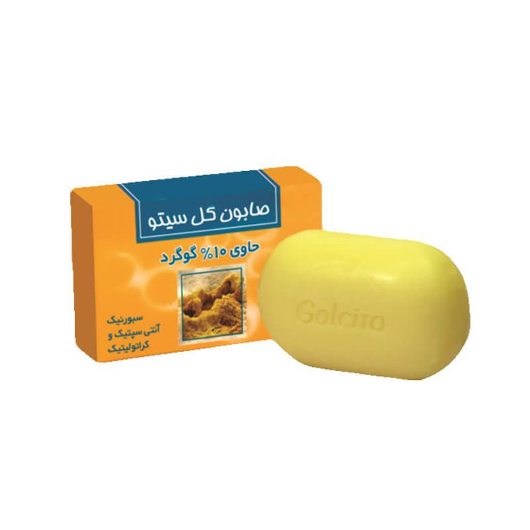 صابون شستشو گل سیتو مدل گوگرد وزن 100 گرم