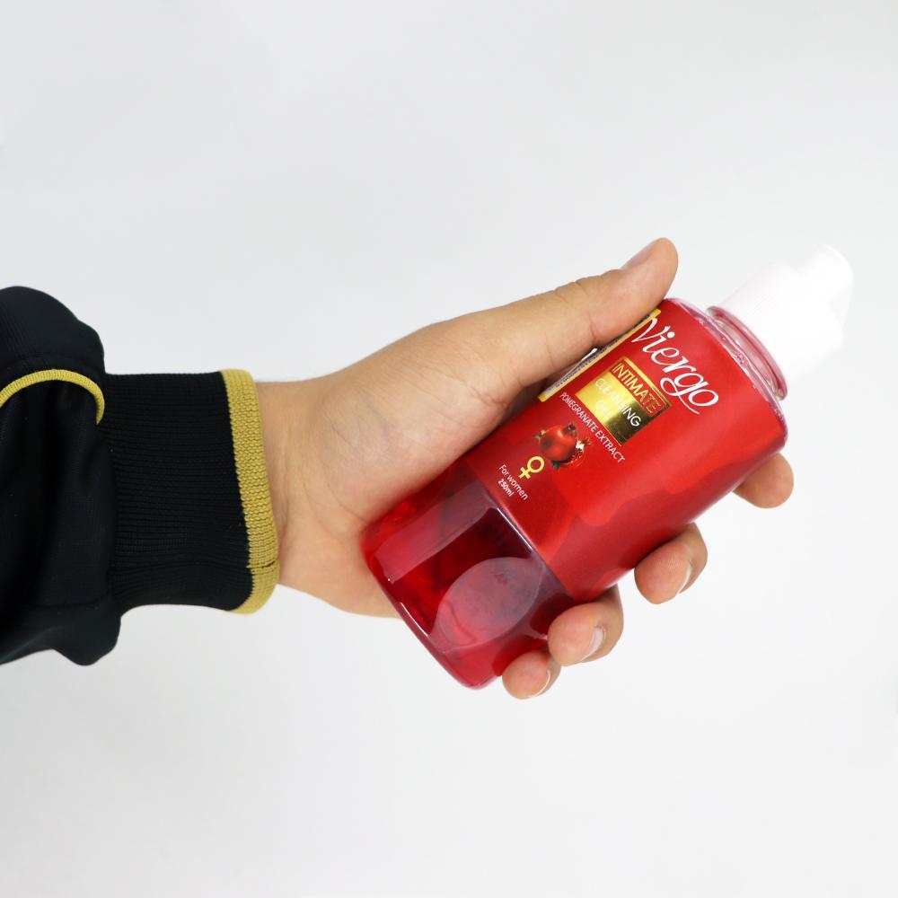 ژل بهداشتی بانوان ویرگو مدل انار حجم 250 میلی لیتر