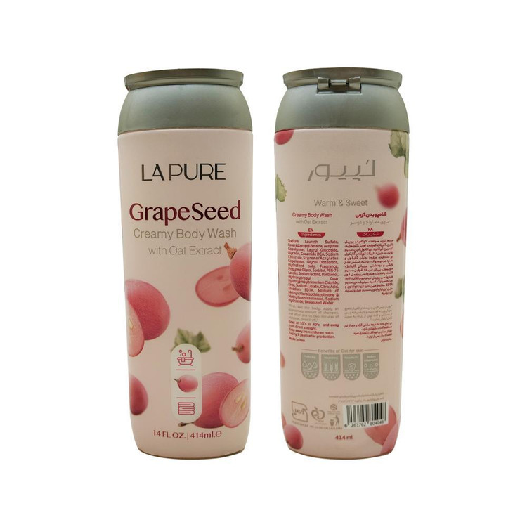 شامپو بدن لپیور مدل Grape-Seed حجم 414 میلی لیتر مجموعه 2 عددی