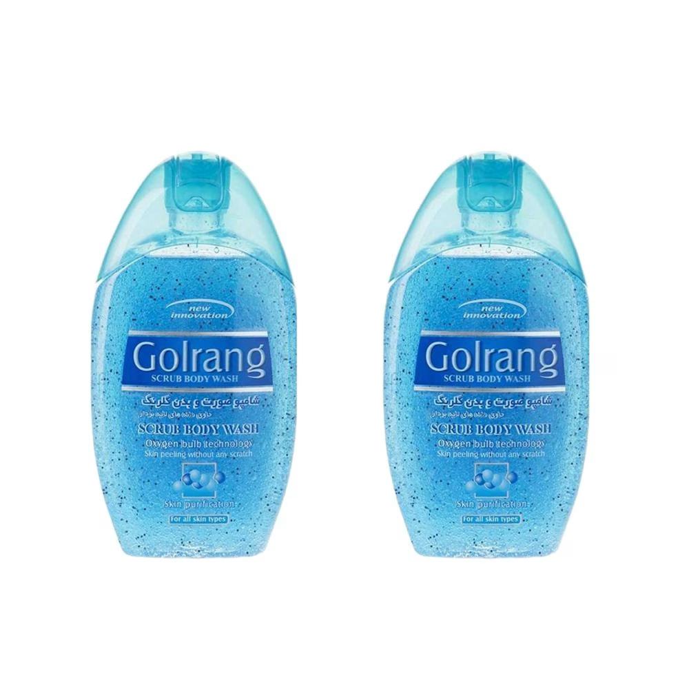 شامپو بدن گلرنگ مدل Scrub B وزن 280 گرم بسته 2 عددی