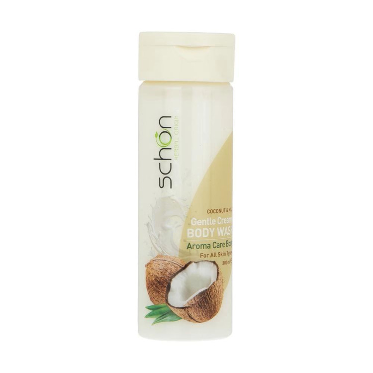 شامپو بدن شون مدل Coconut And Milk حجم 300 میلی لیتر