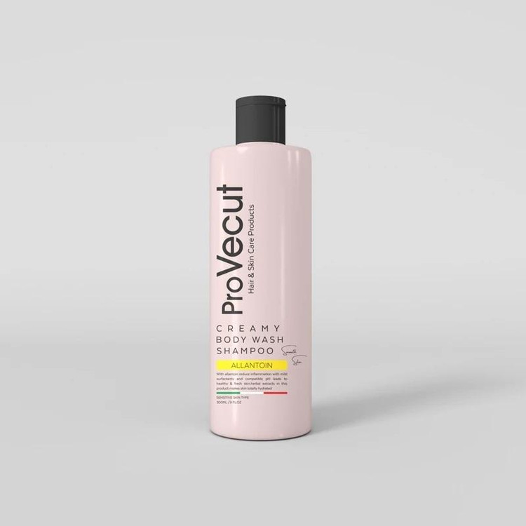 شامپو بدن پرو ویکات مدل Skin Care با عصاره آلانتوئین مناسب برای پوست حساس حجم 300 میلی لیتر
