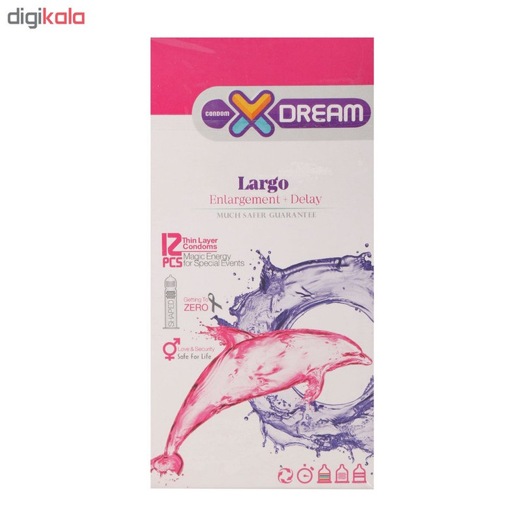 کاندوم ایکس دریم کد X300 مجموعه 3 عددی