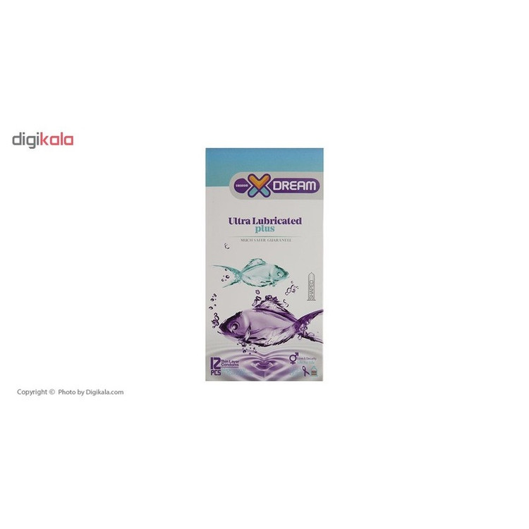 کاندوم ایکس دریم مدل Ultra Lubricated بسته 12 عددی