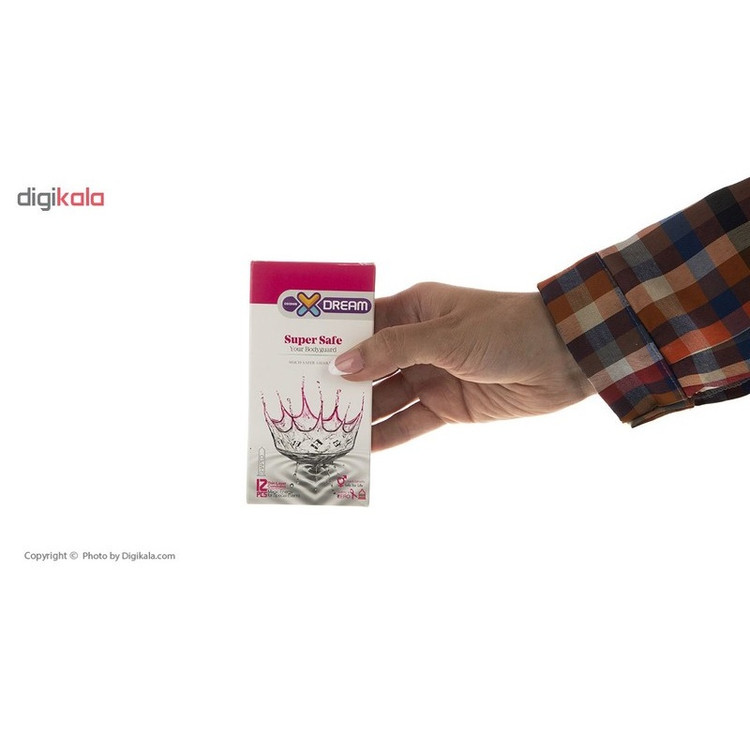 کاندوم ایکس دریم مدل Super Safe بسته 12 عددی