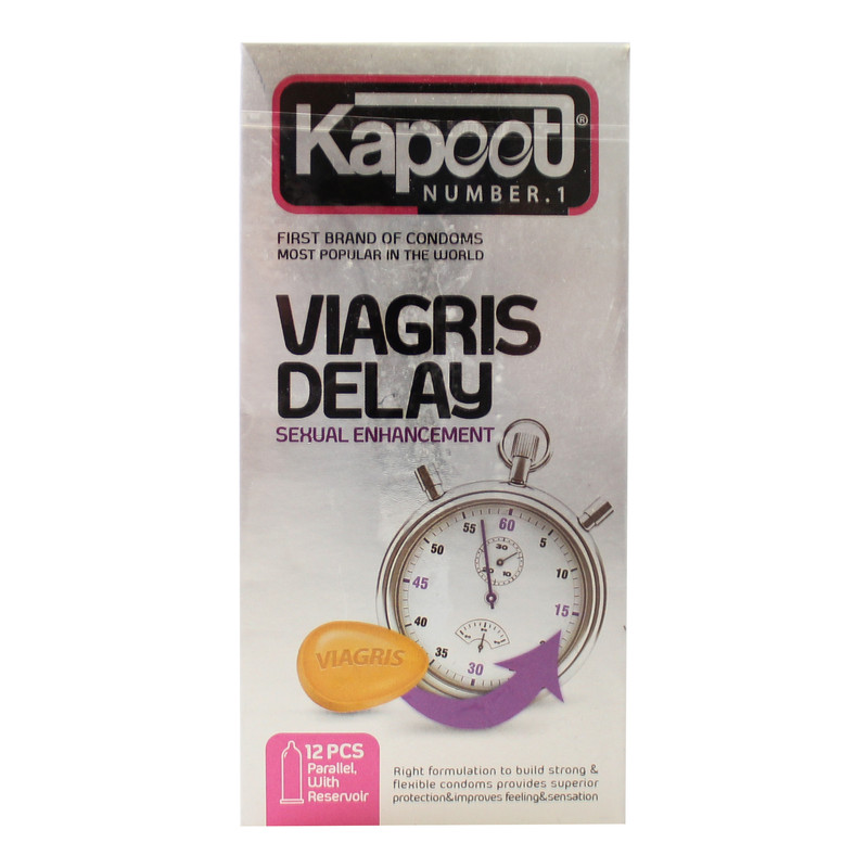 کاندوم کاپوت مدل Viagris Delay بسته 12 عددی مدل 1