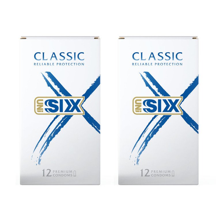 کاندوم سیکس مدل Classic-N دو بسته 12 عددی