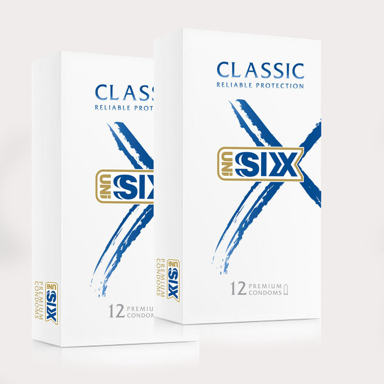 کاندوم سیکس مدل Classic-N دو بسته 12 عددی