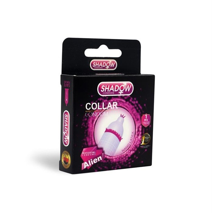 کاندوم فضایی طوقی شادو SHADOW Alien COLLAR بسته 1 عددی