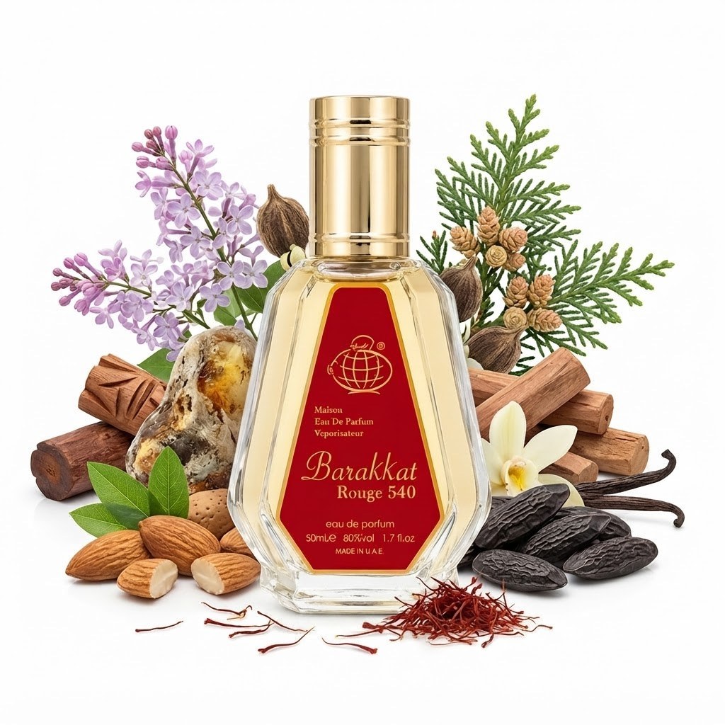 عطر ادکلن باکارات رژ سفید فرگرانس ورد Baccarat Rouge 540