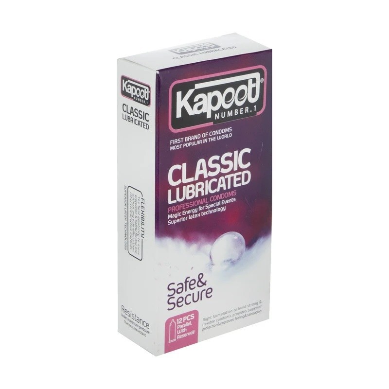 کاندوم کاپوت مدل CLASSIC LUBRICATED