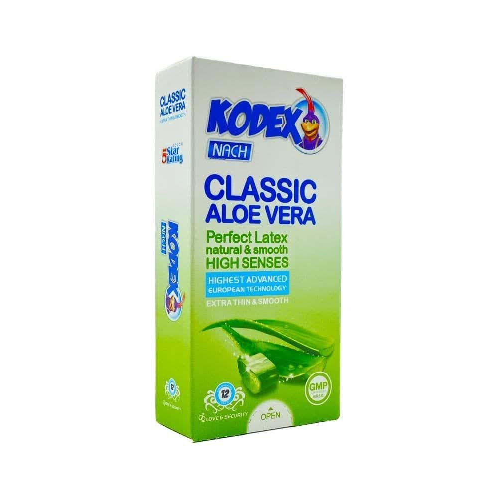 کاندوم کدکس مدل (آلوئه ورا) CLASSIC ALOEWERA