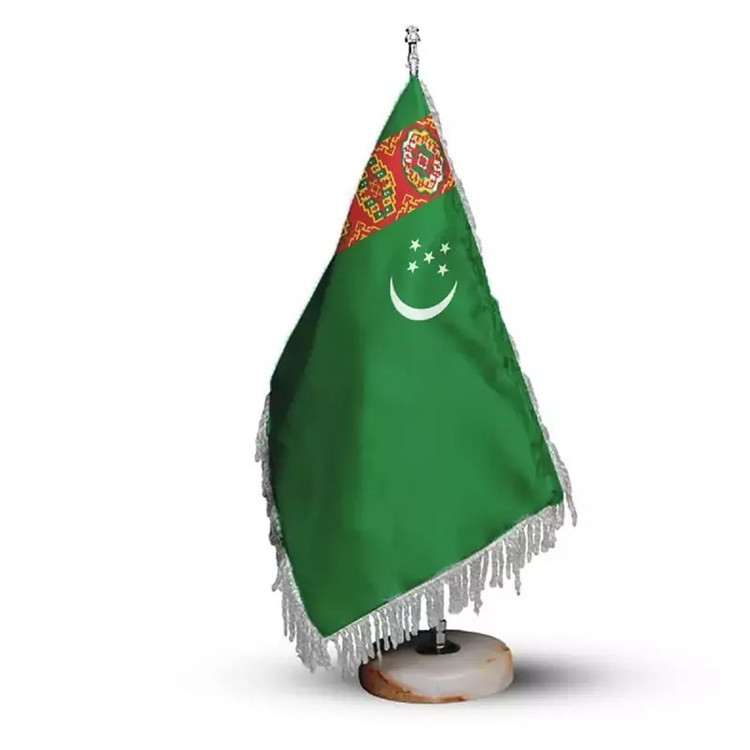 پرچم رومیزی کشور ترکمنستان