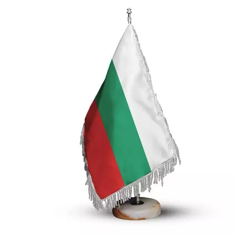 پرچم رومیزی کشور بلغارستان