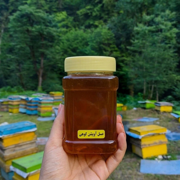 عسل طبیعی آویشن کوهی ساکارز نیم درصد یک کیلویی ( خرید از زنبوردار )ارسال رایگان