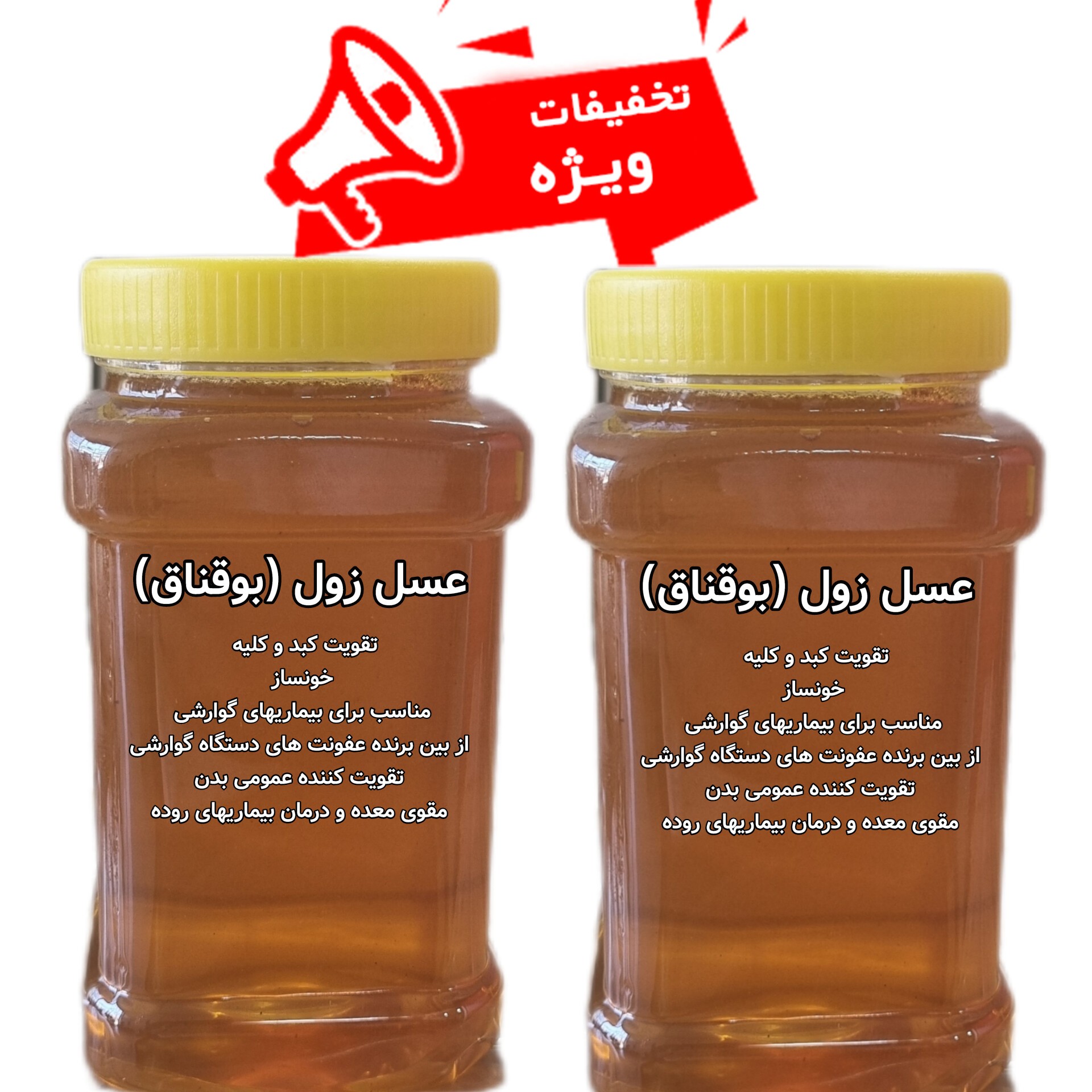 عسل زول (دو کیلویی) خرید از زنبوردار ارسال رایگان