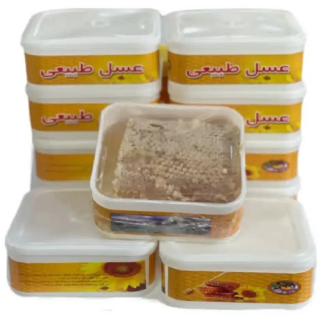 عسل باموم چهل گیاه (نیم کیلویی)