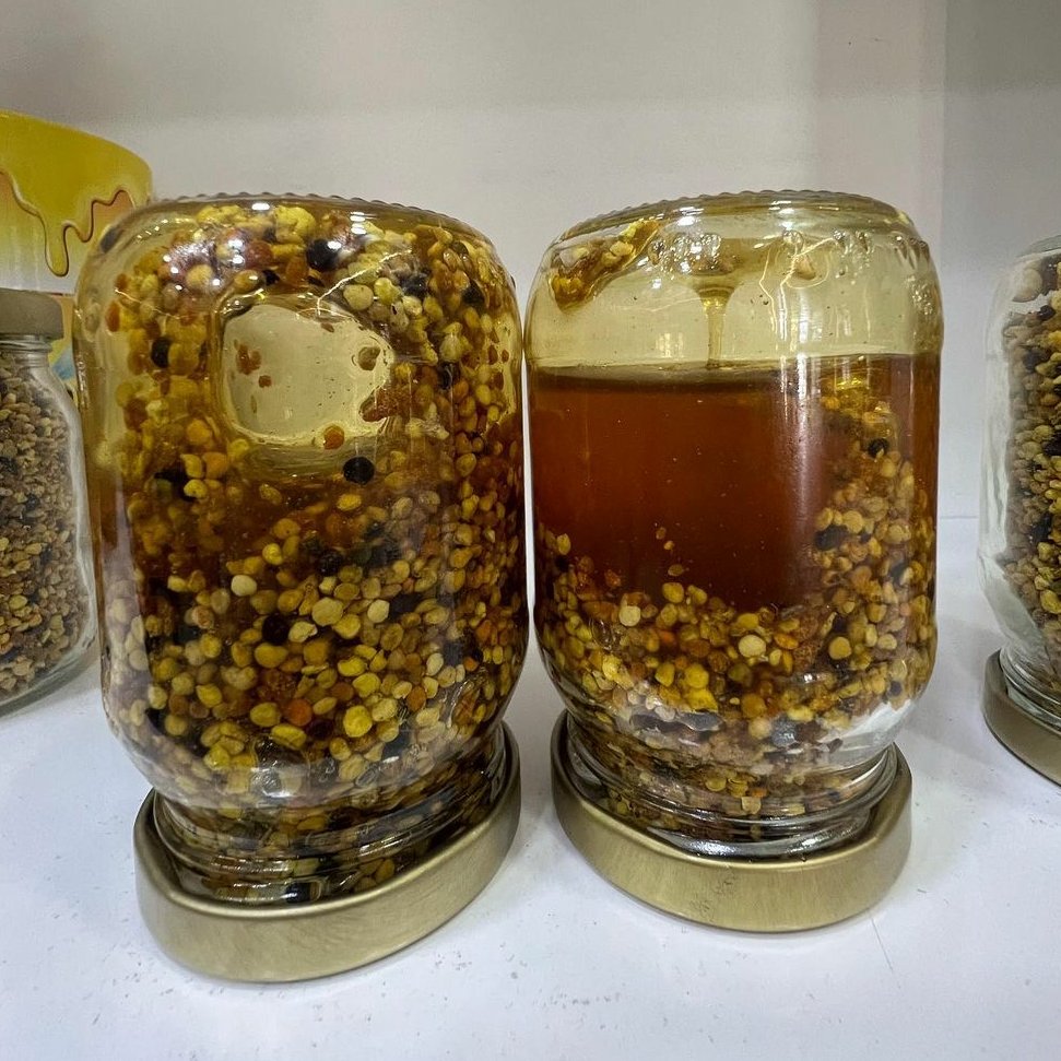 عسل طبیعی گرده گل درجه 1 ایرانی بالچی ( هر کدام 1 کیلوگرم) (خرید از زنبوردار و ارسال رایگان)