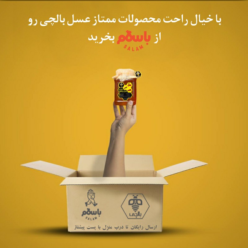 عسل جنگلی بالچی (3 کیلوگرم)(بدون موم)(ارسال رایگان و فوری)(خرید مستقیم از زنبوردار نمونه)