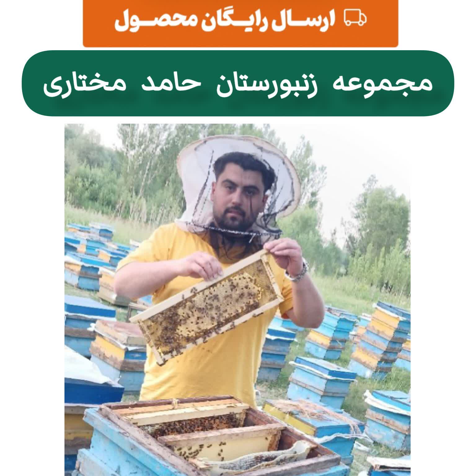 عسل وحشی سبلان خام ارگانیک ممتاز 1 کیلویی(خرید از زنبوردار)ارسال رایگان