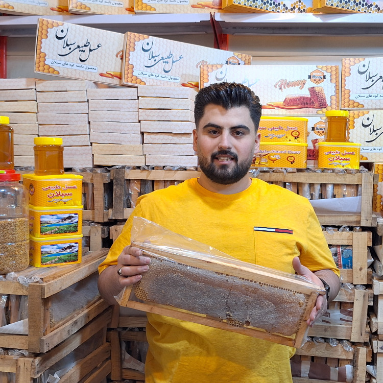 عسل طبیعی لعل کوهستان مشکورک (مستقیم از زنبوردار)ارسال رایگان
