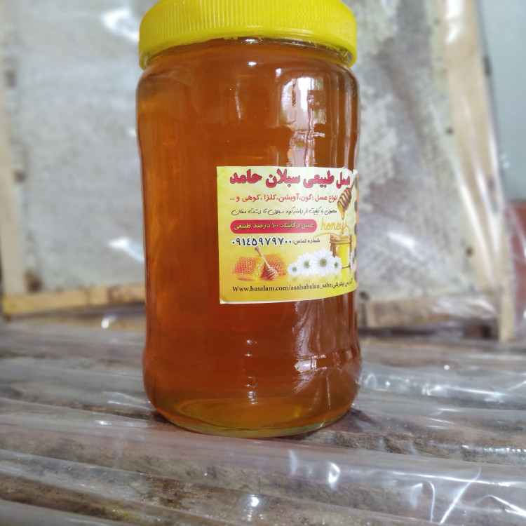 عسل کوهی خام ارگانیک خالص 1 کیلویی سبلان(مستقیم از زنبوردار)ارسال رایگان